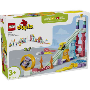 LEGO DUPLO TOWN 3 IN 1 CREATIVE RAMPS WITH V 