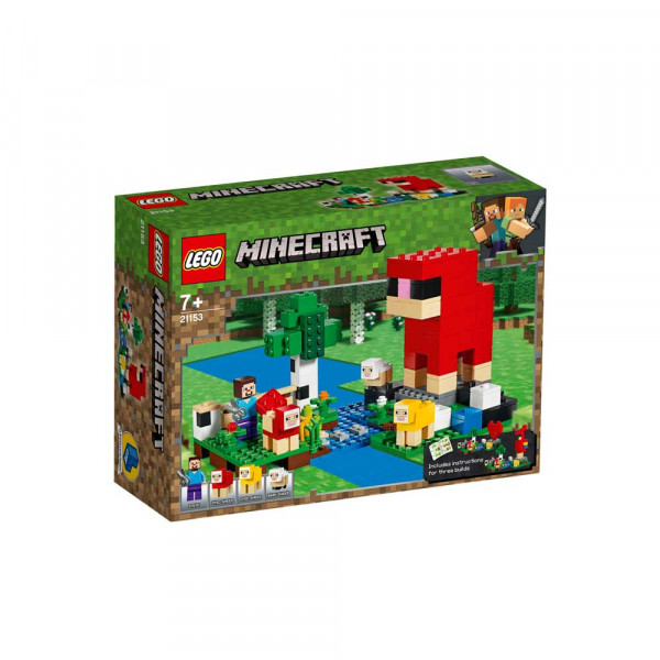 LEGO MINECRAFT THE WOOL FARM 