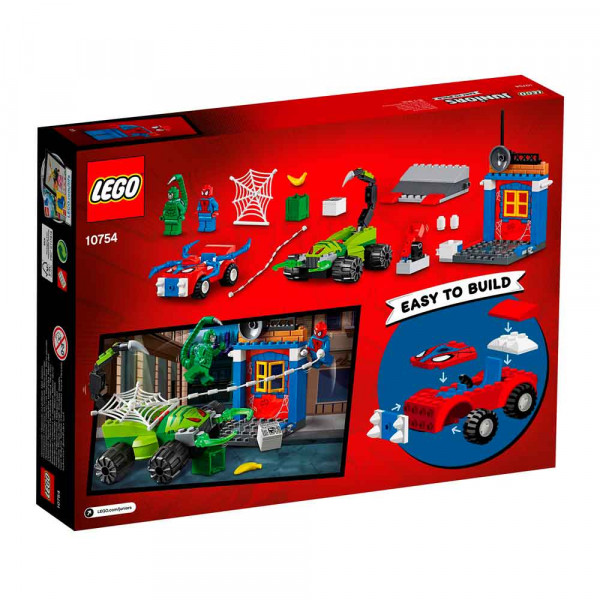 LEGO JUNIORS Spider-Man vs. Scorpion Street Showdown 