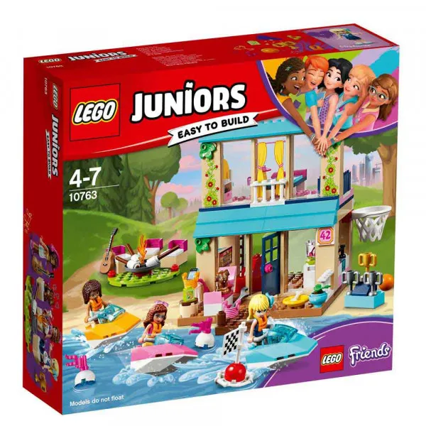 LEGO JUNIORS STEPHANIE'S LAKESIDE HOUSE 