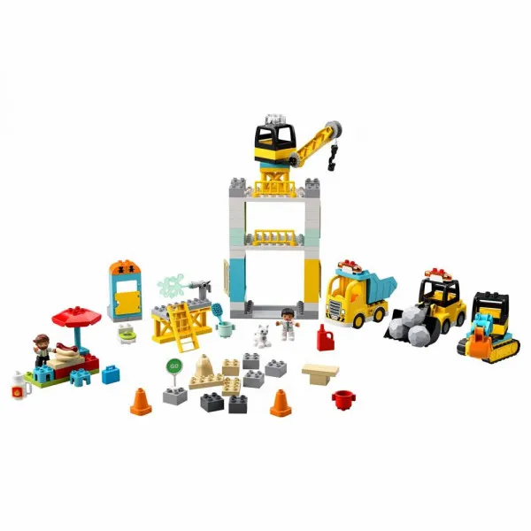 LEGO DUPLO TOWER CRANE   CONSTRUCTION 
