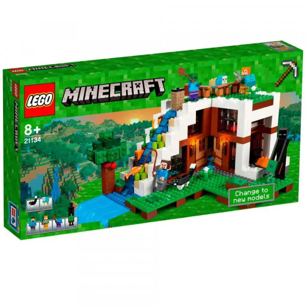 LEGO MINECRAFT THE WATERFALL BASE 