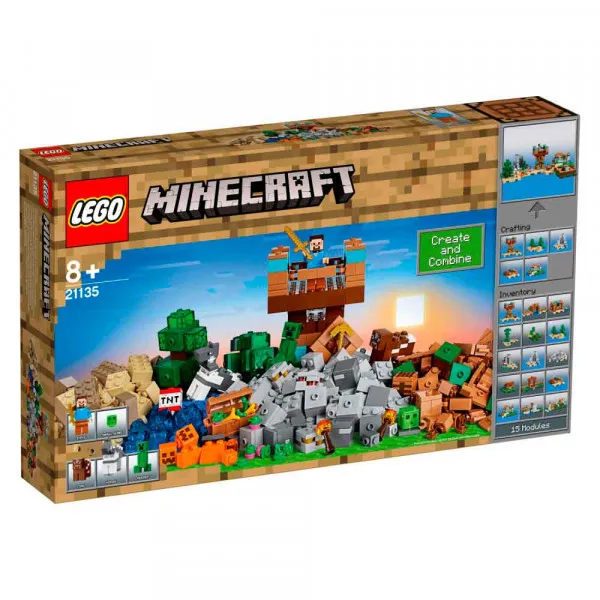 LEGO MINECRAFT THE CRAFTING BOX 