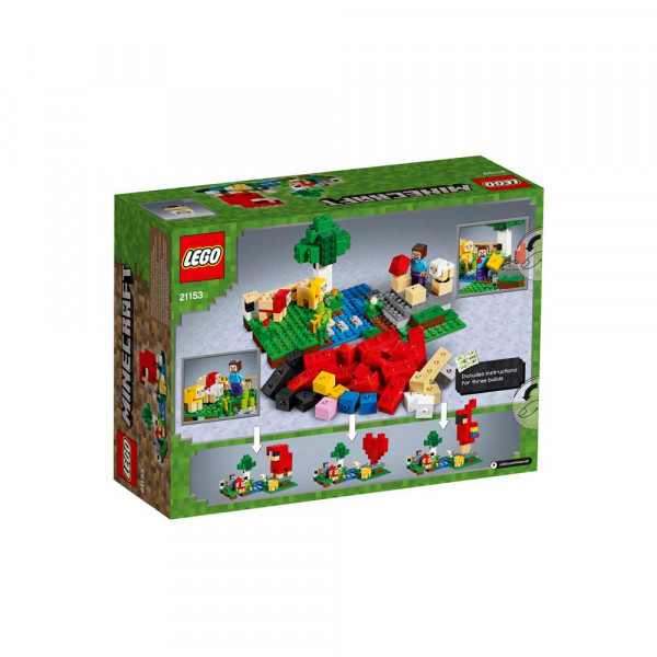LEGO MINECRAFT THE WOOL FARM 