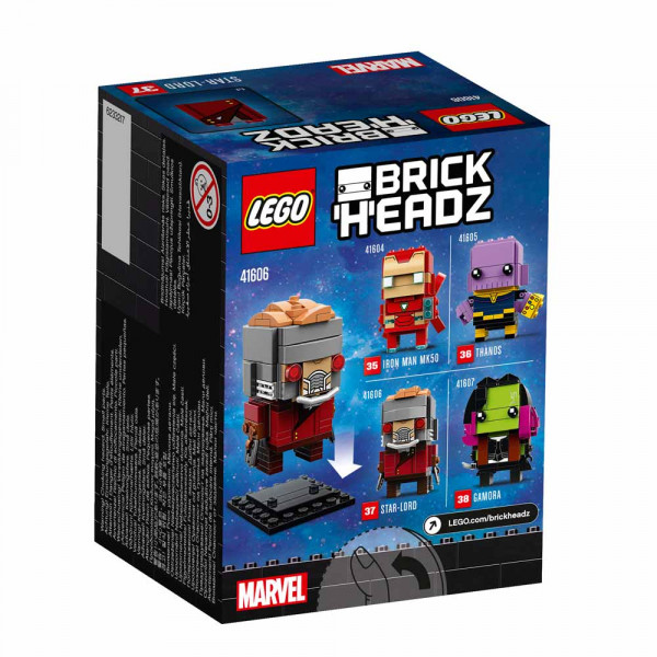 LEGO BRICK HEADZ STAR LORD 