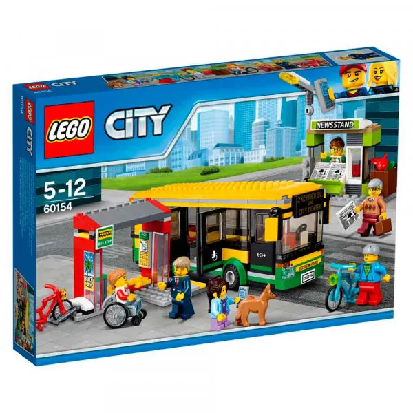 LEGO CITY BUS STATION 