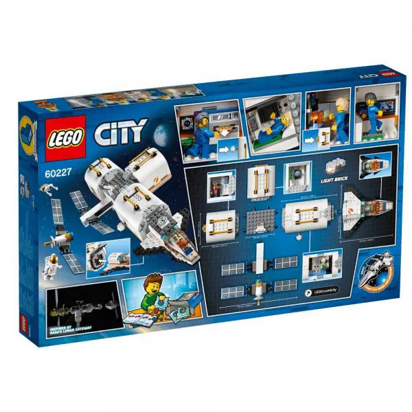 LEGO CITY LUNAR SPACE STATION 