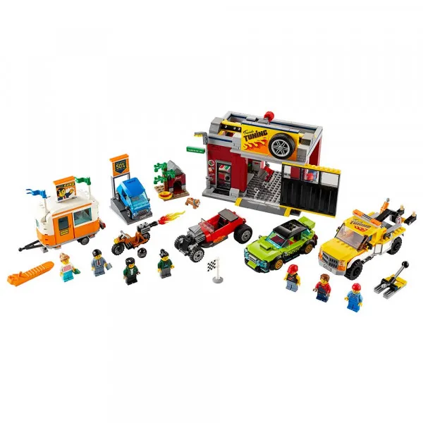 LEGO CITY TURBO WHEELS TUNING WORKSHOP 