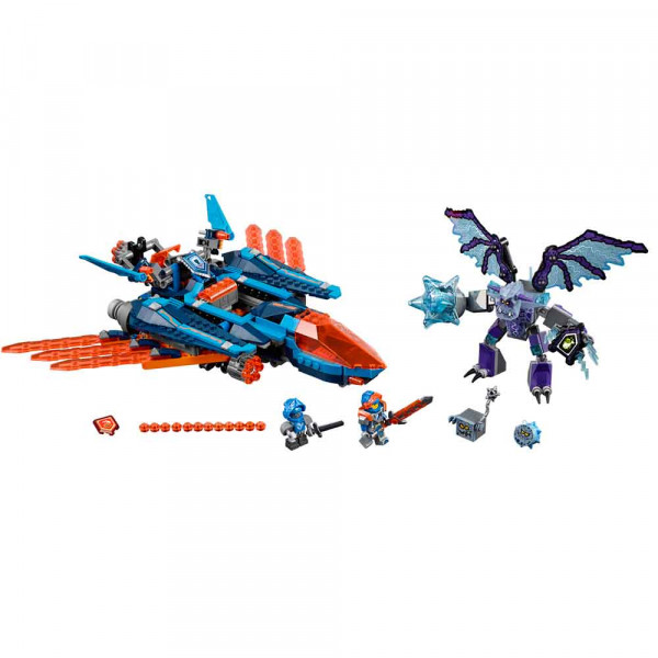 LEGO NEXO KNIGHTS CLAY'S FALCON FIGHTER BLASTER 