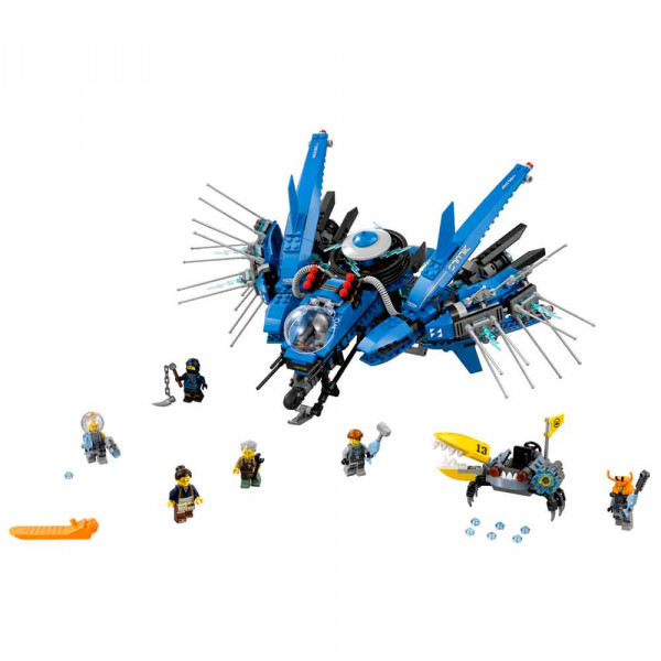 LEGO NINJAGO MOVIE LIGHTNING JET 