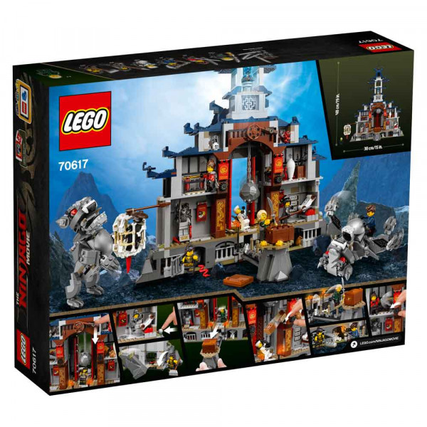 LEGO NINJAGO MOVIE TEMPLE OF THE ULTIMATE ULTIM 