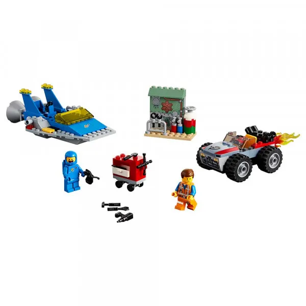 LEGO MOVIE EMMET AND BENNY S  BUILD AND 