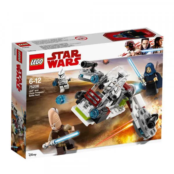 LEGO STAR WARS JEDI AND CLONE TROOPERS BATTLE PACK 