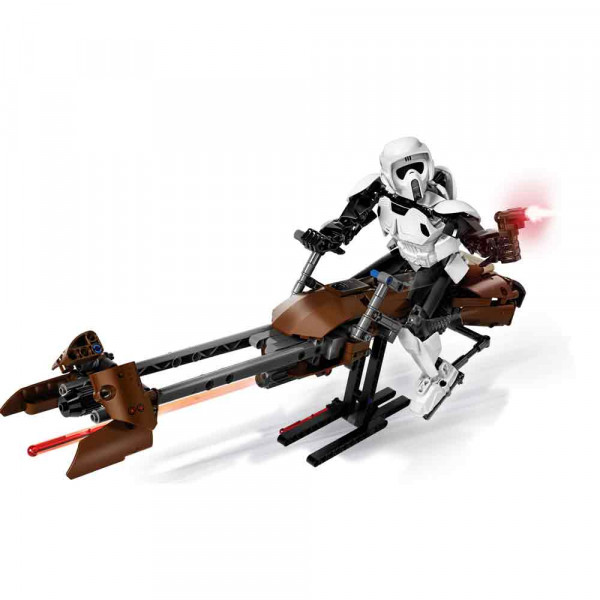LEGO STAR WARS SCOUT TROOPER   SPEEDER BIKE 