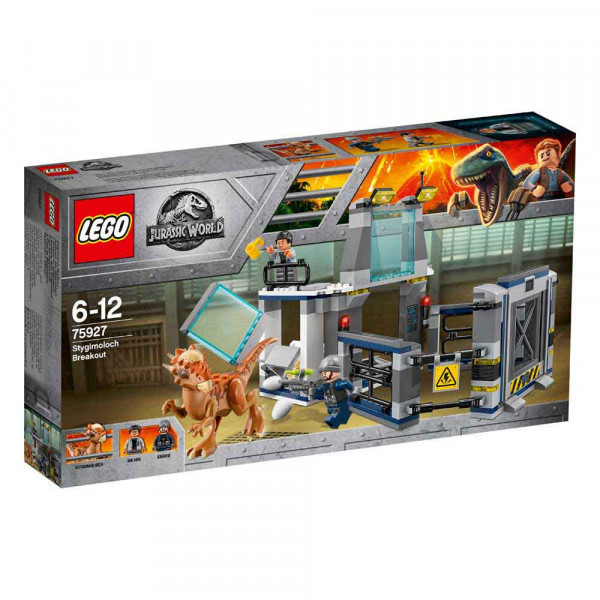 LEGO JURASSIC WORLD STYGIMOLOCH BREAKOUT 