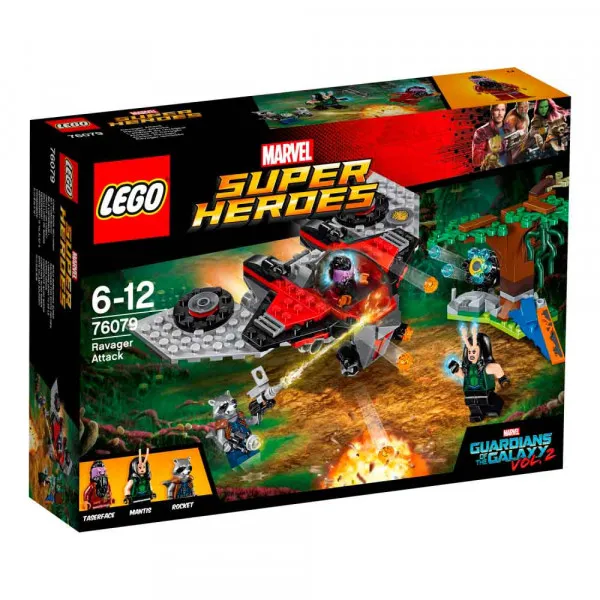 LEGO SUPER HEROES RAVAGER ATTACK 