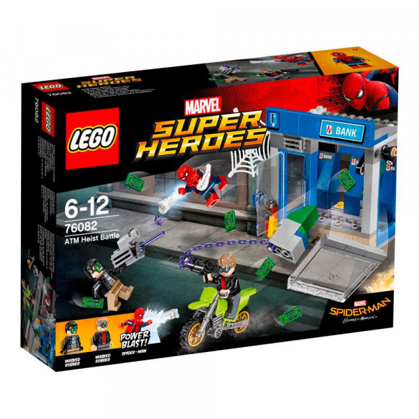LEGO SUPER HEROES SPIDERMAN ATM HEIST BATTLE 1 