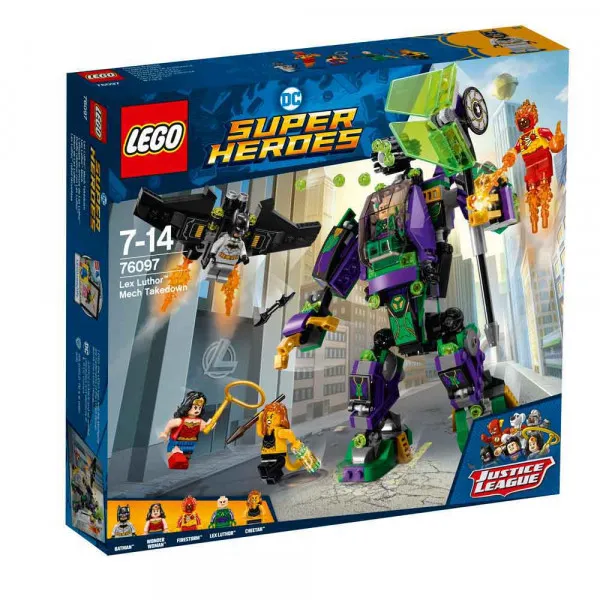 LEGO SUPER HEROES LEX LUTHOR MECH TAKEDOWN 