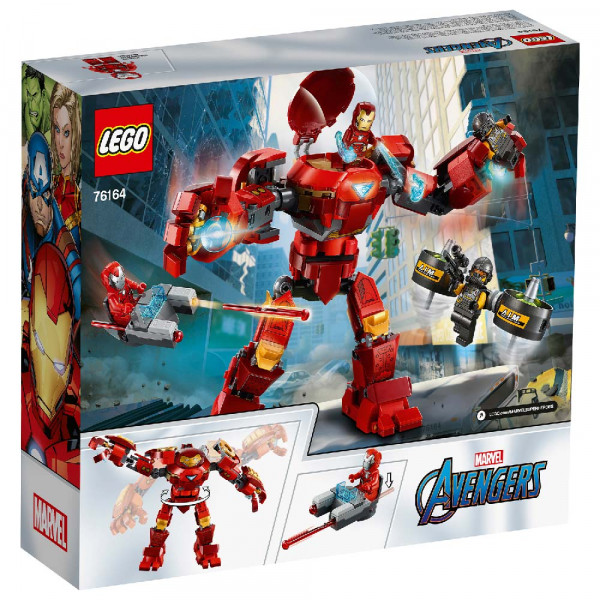 LEGO AVENGERS IRON MAN HULKBUSTER VERSUS AIM 