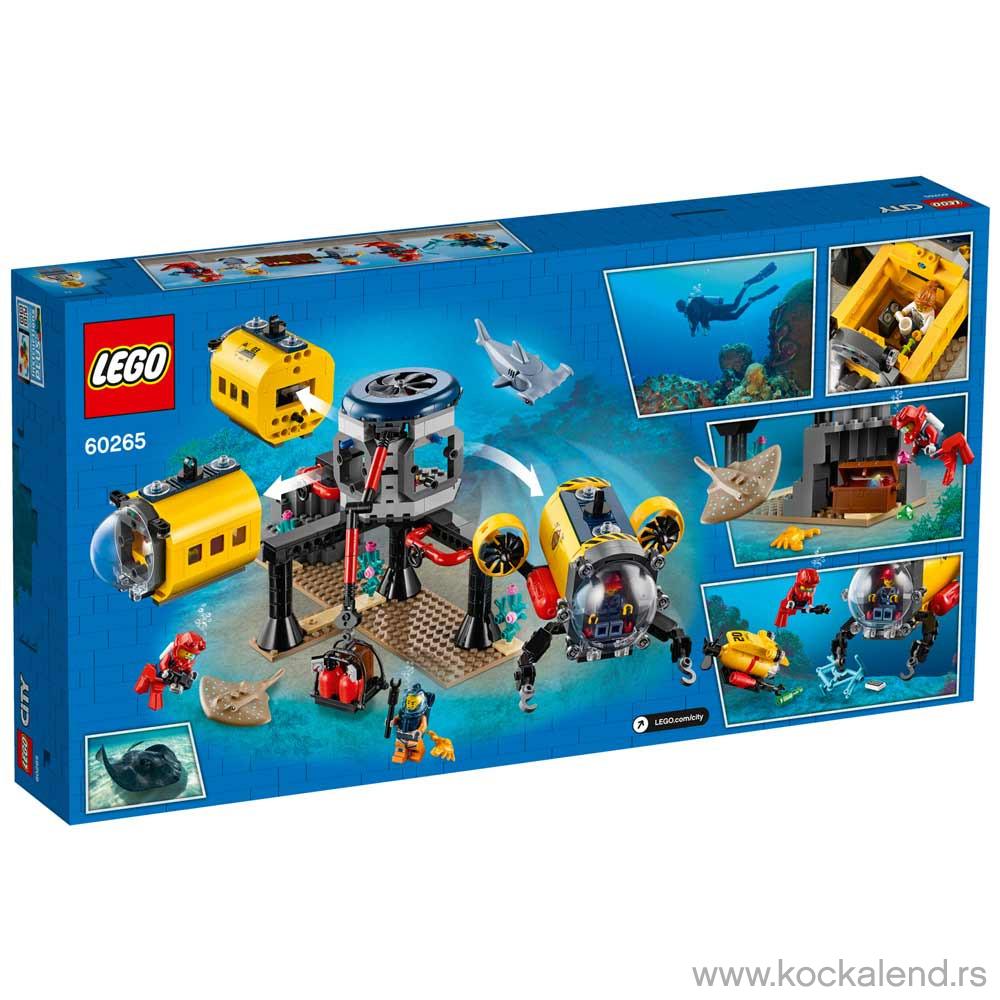 LEGO CITY OCEAN EXPLORATION BASE 