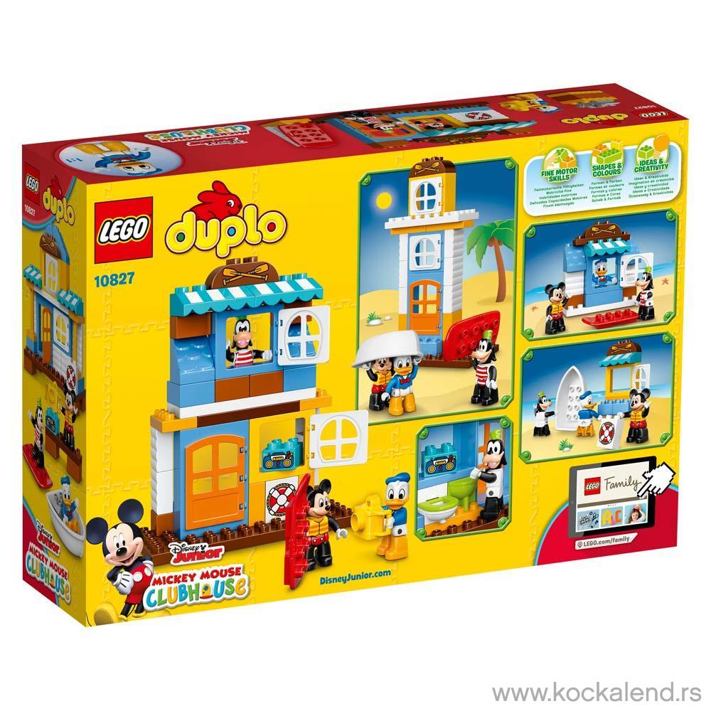 Lego Duplo Mickey Friends Beach House Le10827 Kockalend