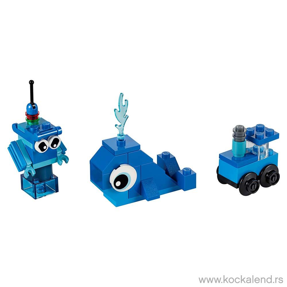 LEGO CLASSIC CREATIVE BLUE BRICKS 