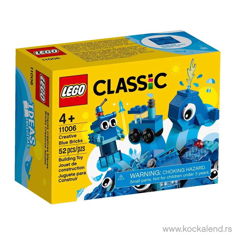 LEGO CLASSIC CREATIVE BLUE BRICKS 