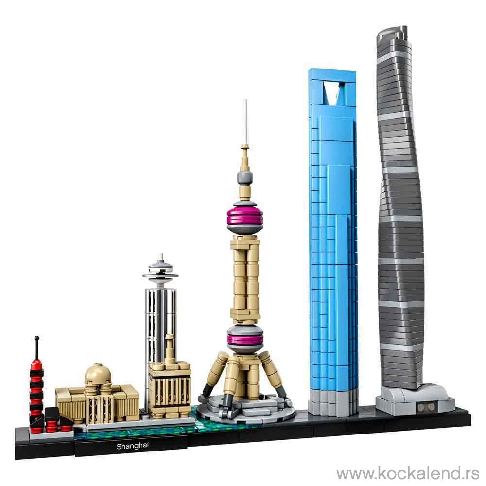 Lego Architecture Shanghai Le21039 Kockalend Internet Prodavnica