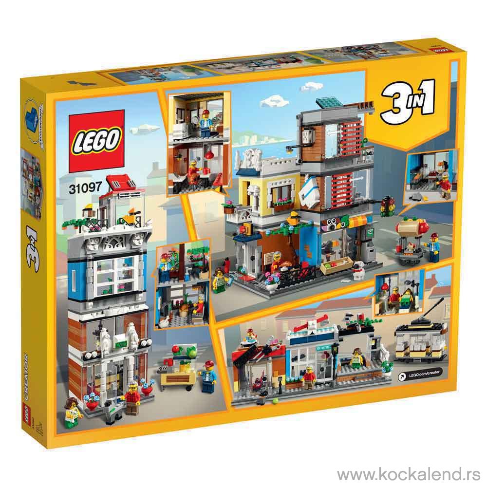 LEGO CREATOR TOWNHOUSE PET SHOP   CAF