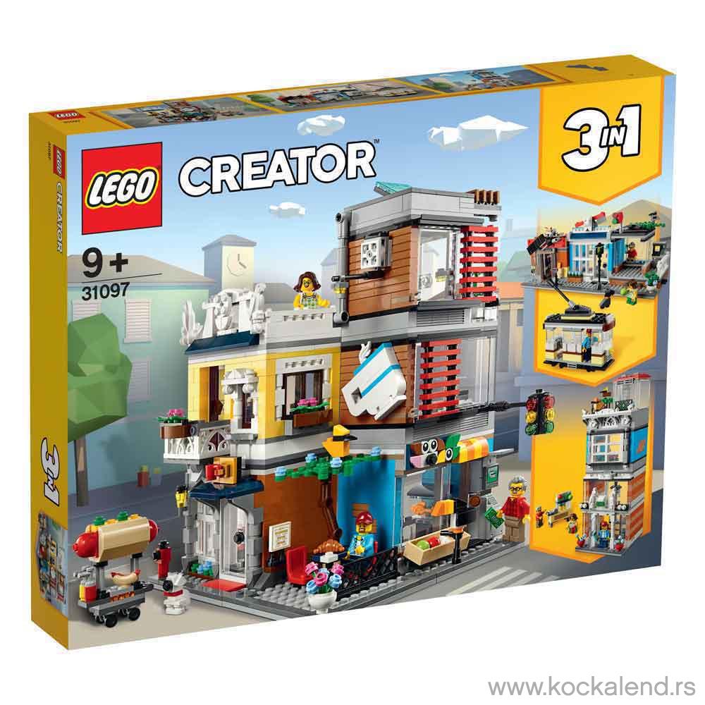 LEGO CREATOR TOWNHOUSE PET SHOP   CAF