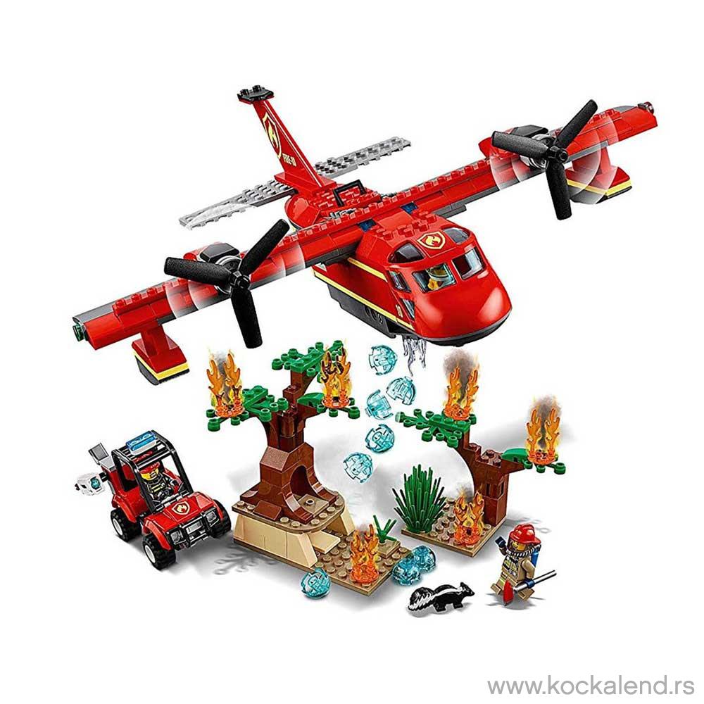 LEGO CITY FIRE PLANE 