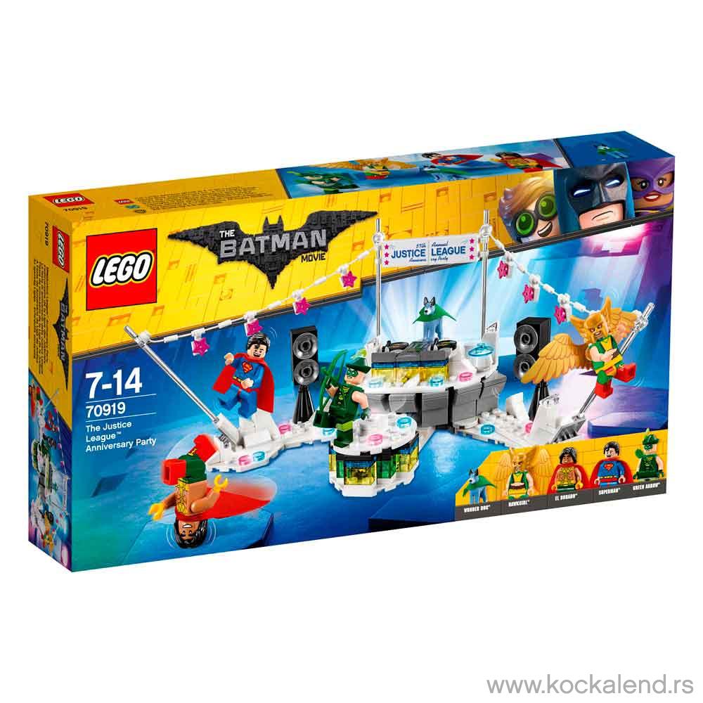LEGO BATMAN MOVIE The Justice League Anniversary Party