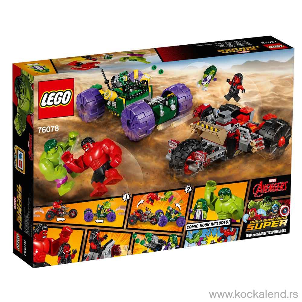LEGO SUPER HEROES HULK VS. RED HULK