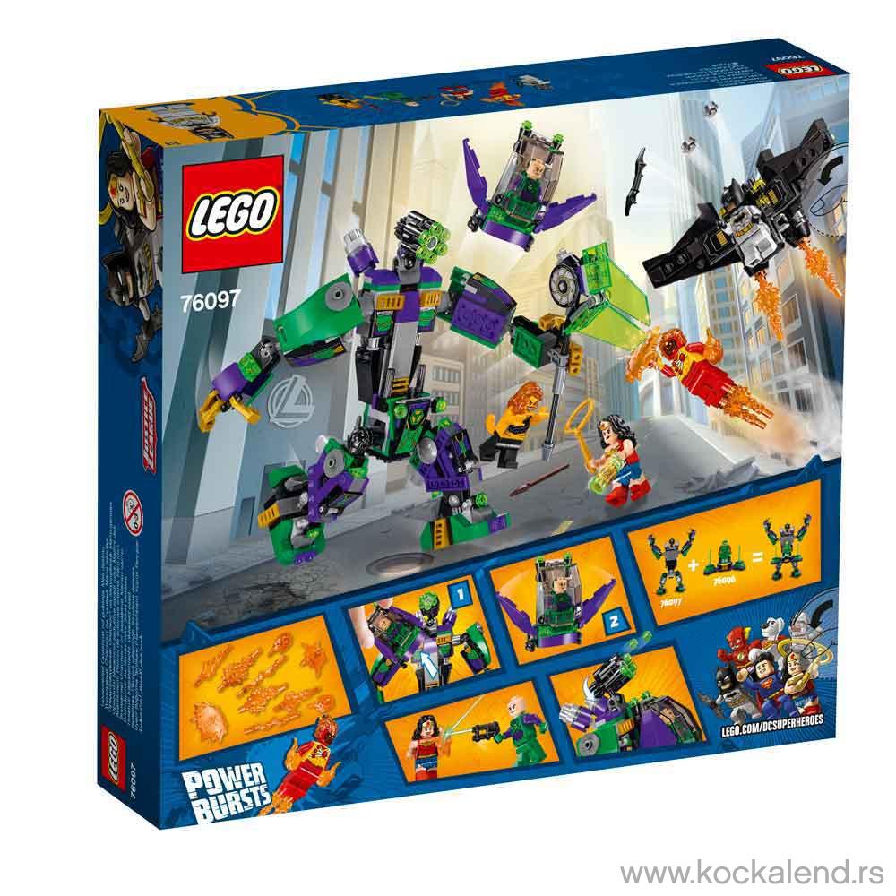 LEGO SUPER HEROES LEX LUTHOR MECH TAKEDOWN 