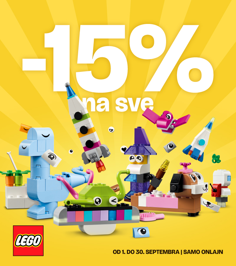 15% na sve