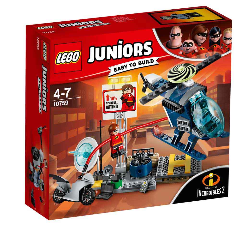 LEGO JUNIORS ELASTIGIRL S ROOFTOP PURSUIT 