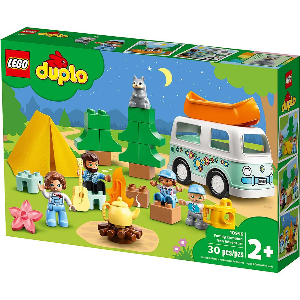 LEGO DUPLO TOWN FAMILY CAMPING VAN ADVENTURE 