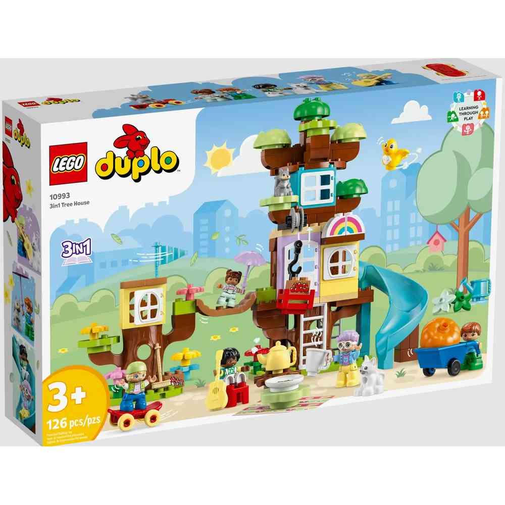 LEGO DUPLO TOWN 3IN1 TREE HOUSE 