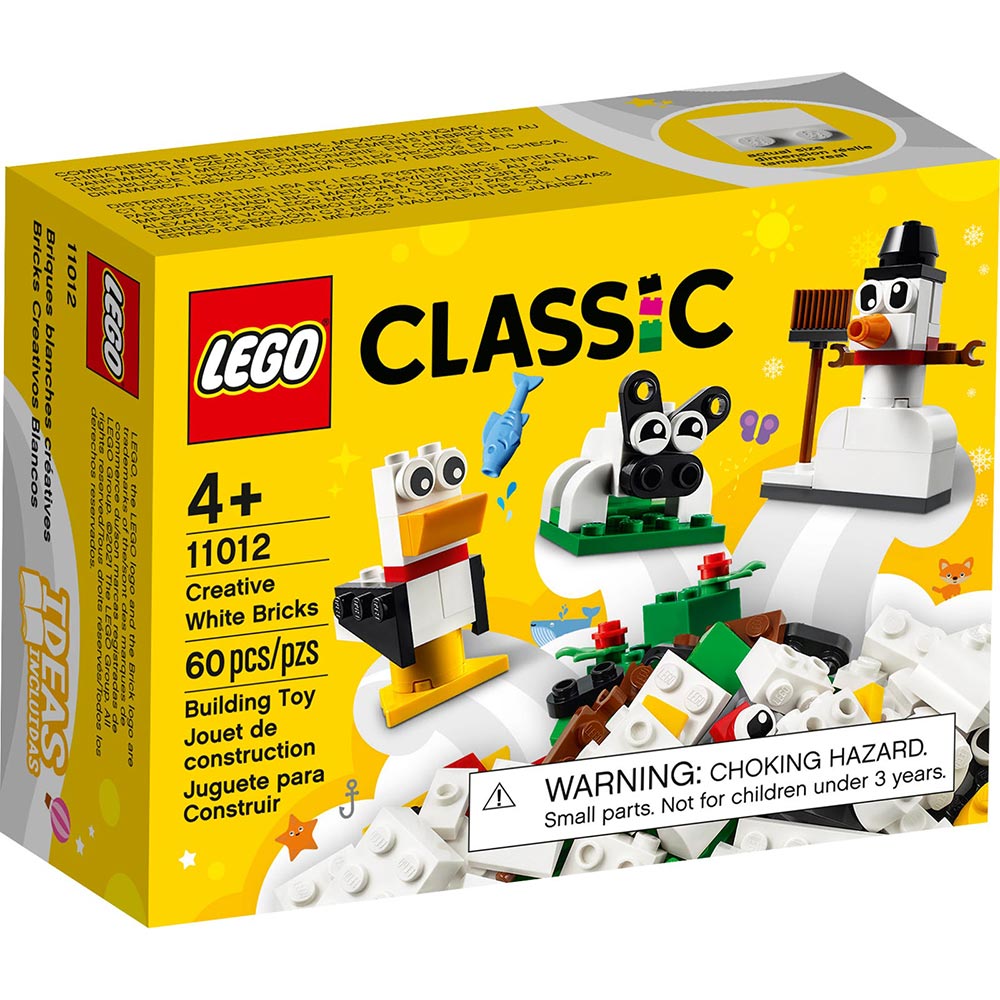 LEGO CLASSIC CREATIVE WHITE BRICKS 