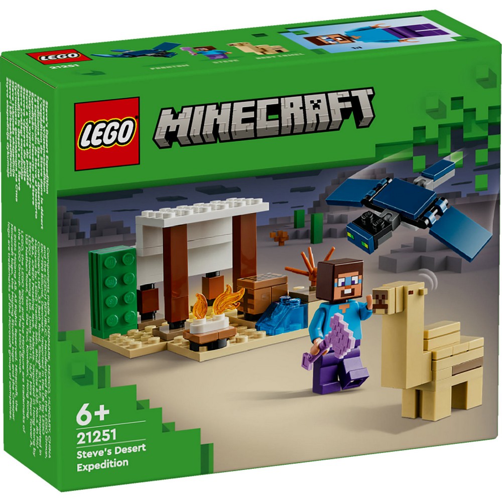 LEGO MINECRAFT STEVES DESERT EXPEDITION 