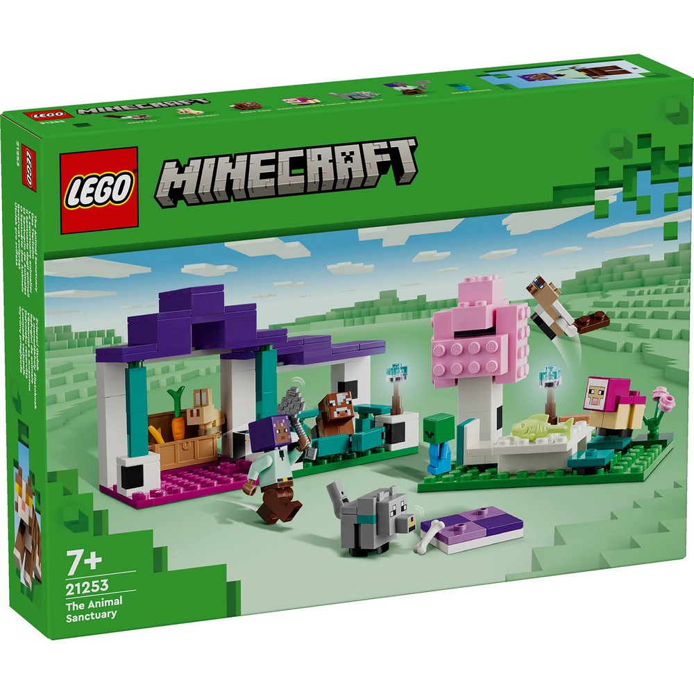 LEGO MINECRAFT THE ANIMAL SANCTUARY 