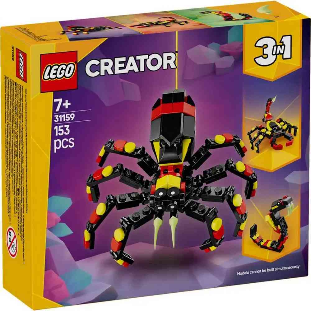 LEGO CREATOR WILD ANIMALS  SURPRISING SPIDER 