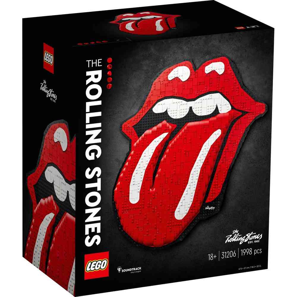 LEGO ART THE ROLLING STONES  