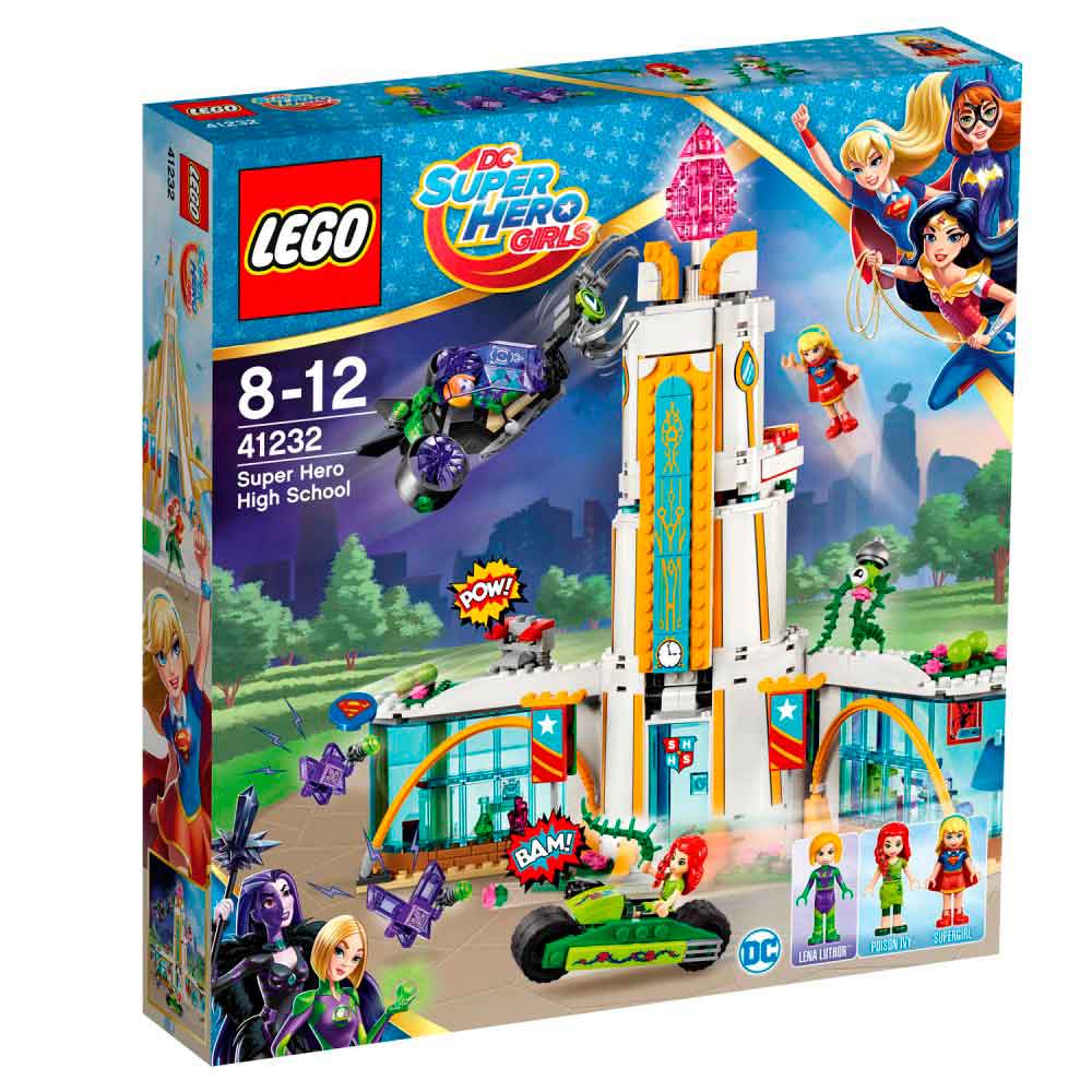 Lego super hero girls super hero high school le41232 kockalend
