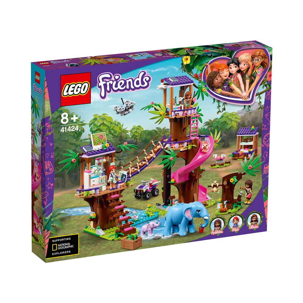 LEGO FRIENDS JUNGLE RESCUE BASE 