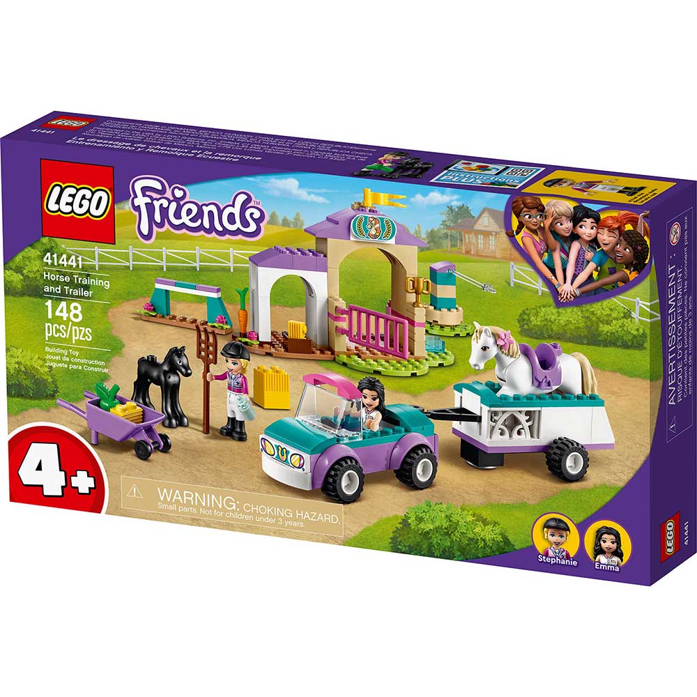 LEGO FRIENDS HORSE TRAINING AND TRAILER 