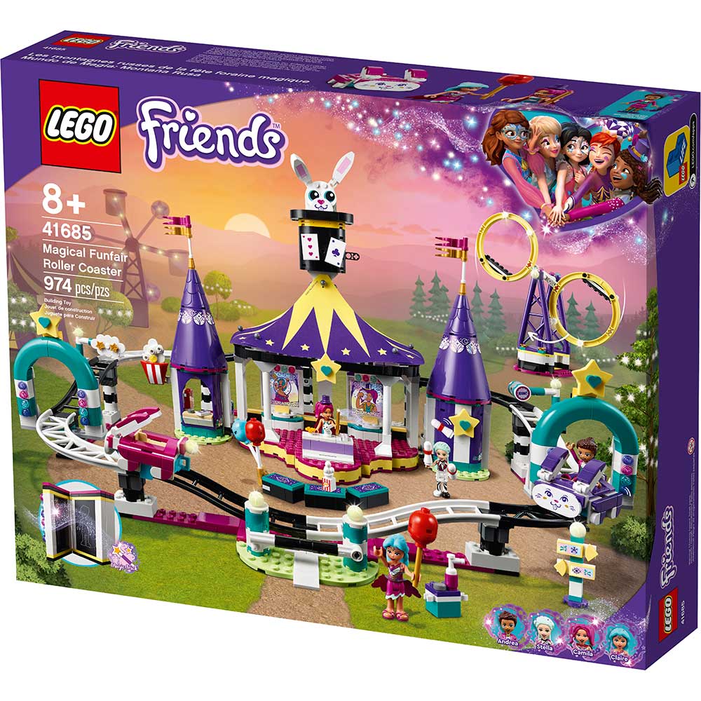 LEGO FRIENDS MAGICAL FUNFAIR ROLLERCOASTER 