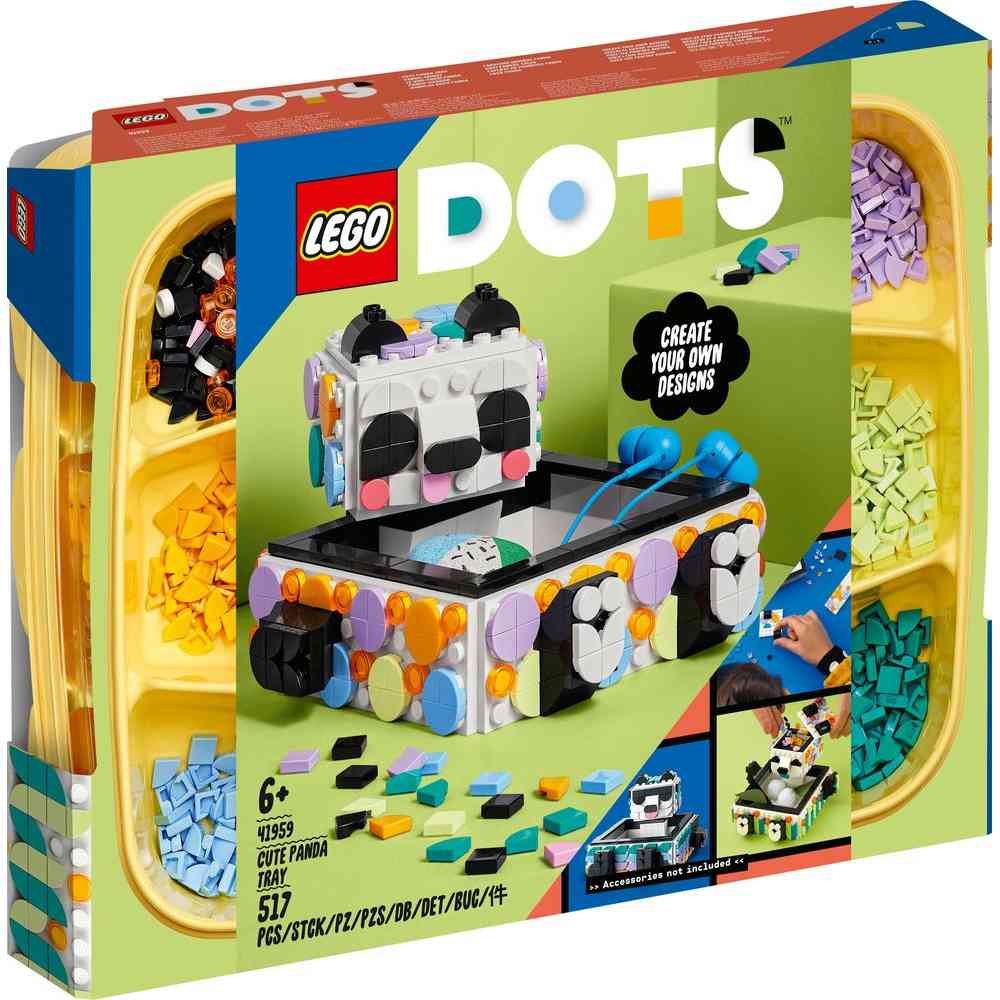 LEGO DOTS CUTE PANDA TRAY 