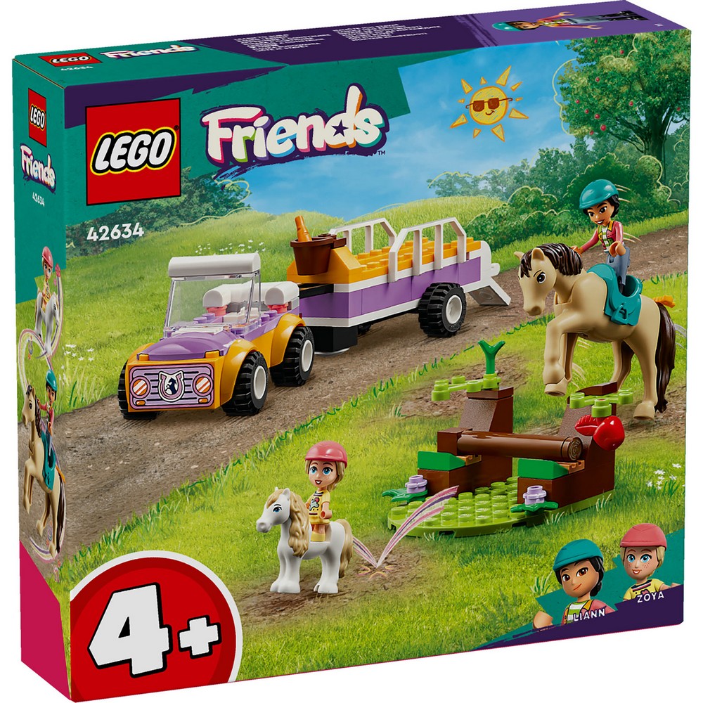 LEGO FRIENDS HORSE AND PONY TRAILER 