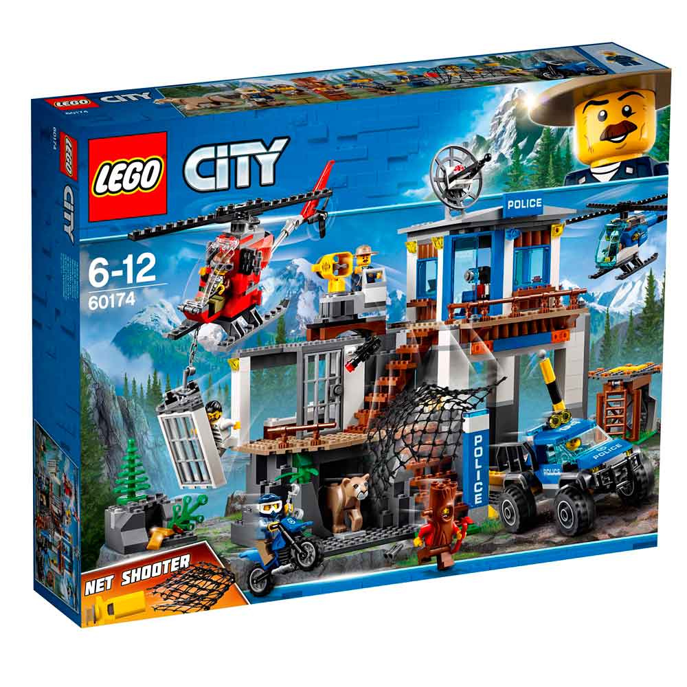 LEGO CITY MOUNTAIN POLICE HEADQUARTERS 